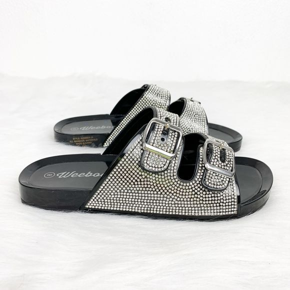 Weeboo Shoes - Weeboo Women's 8 Classic Summer 14 Sparkle Sandal